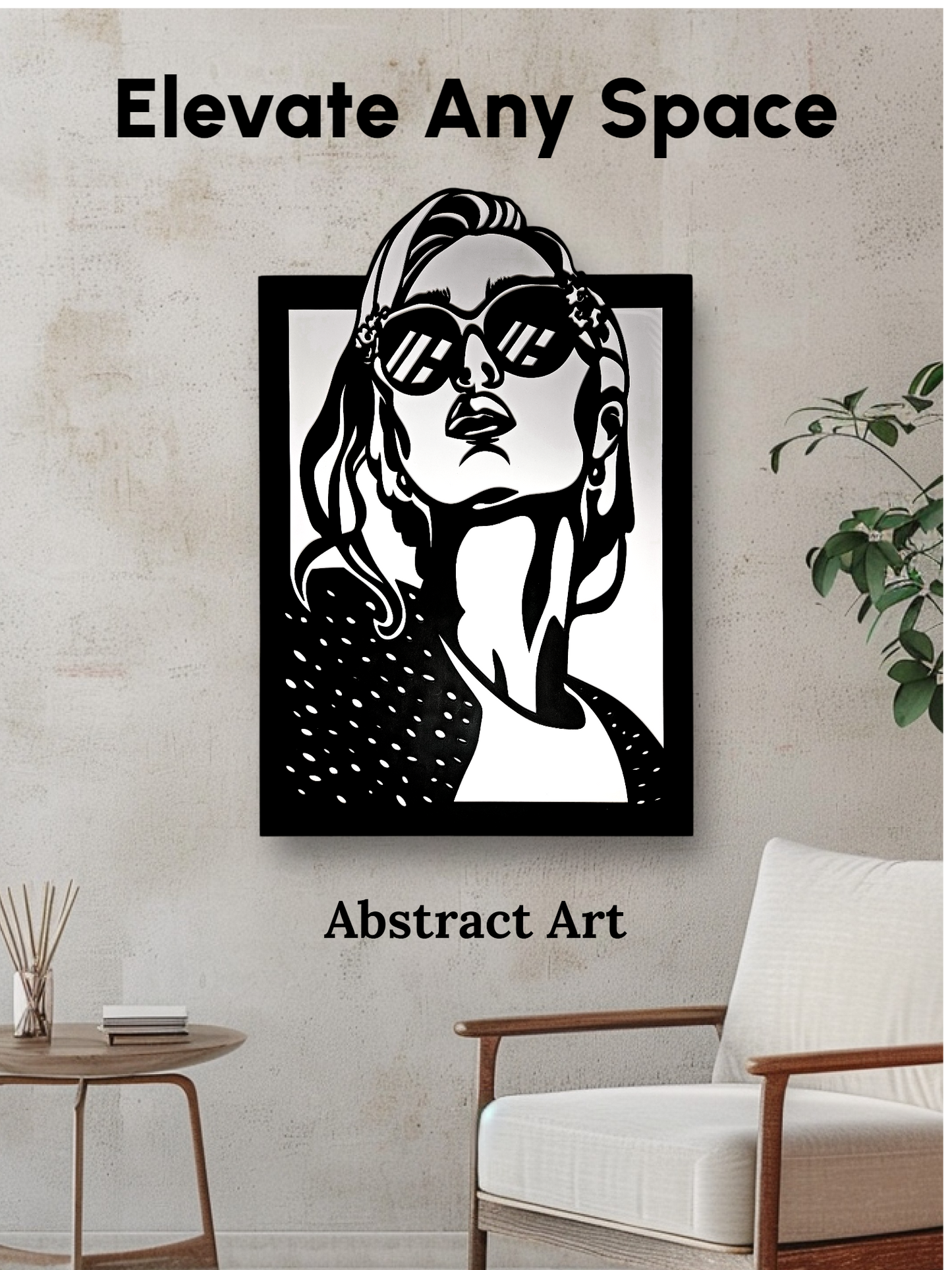 Abstract Glam Diva