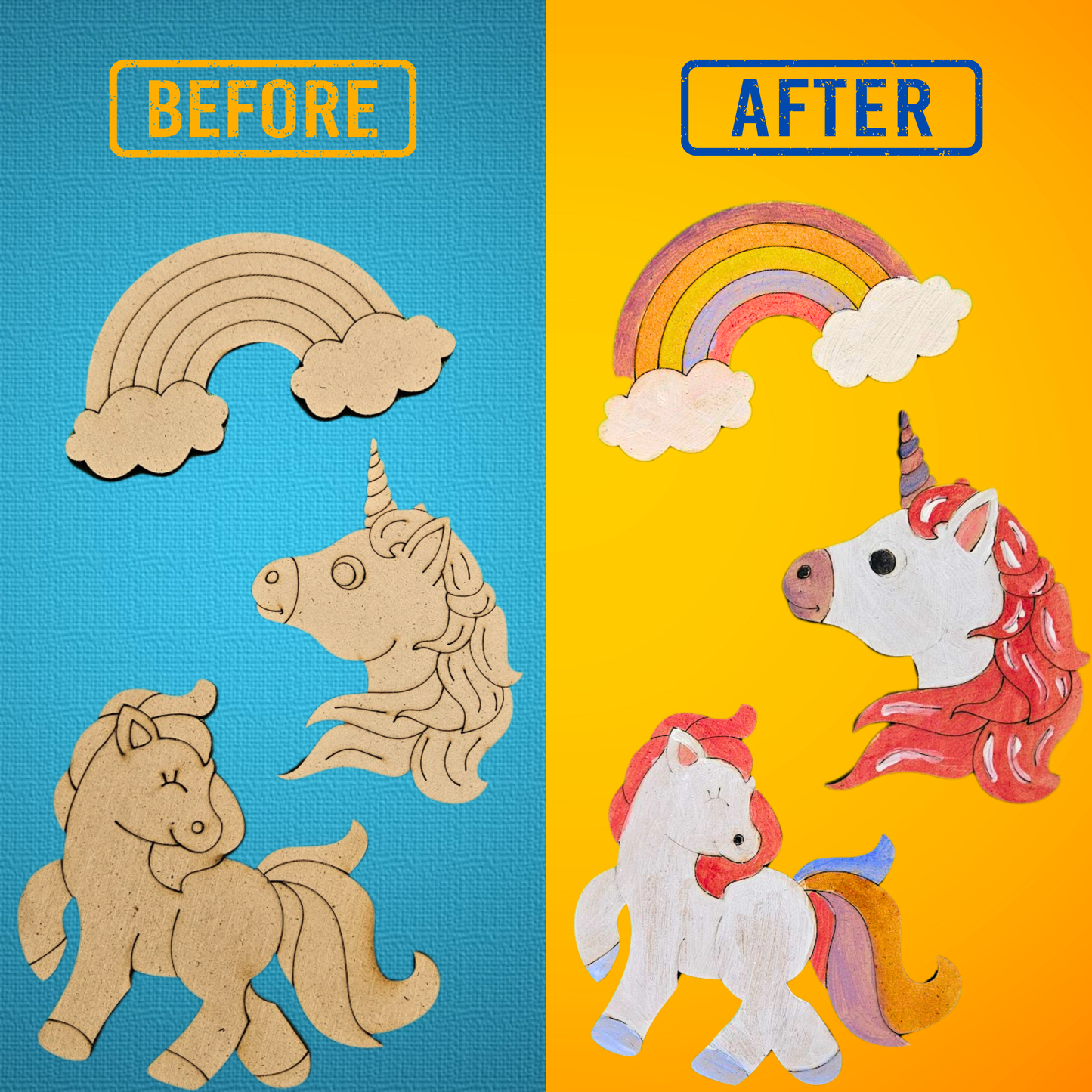 Unicorn & Rainbow Theme